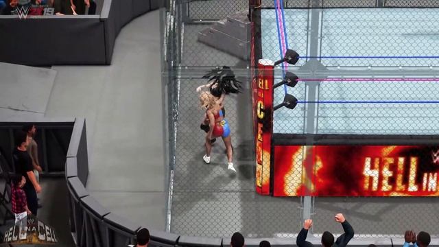 WWE 2K19 | HELL IN A CELL | Sunny VS. Paige | Community Wish [Gameplay] смотреть онлайн