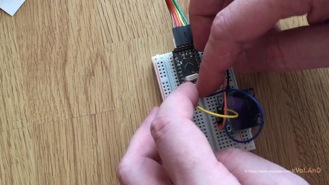Arduino Pro Mini OLED SS1306 display. Tutorial. How to connect. смотреть онлайн