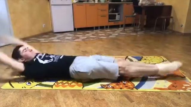 Работа на пресс и спину / Work on the press and back смотреть онлайн