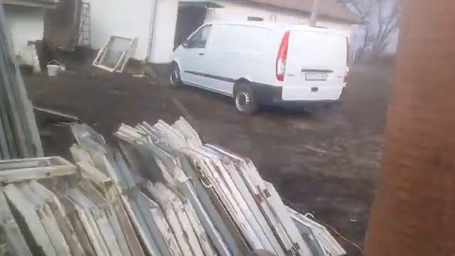 Наш навес на 2 авто часть 2