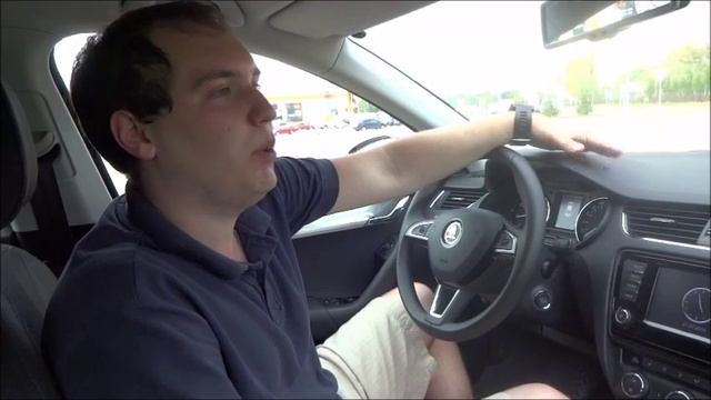 Тест драйв Skoda Octavia неудачные дубли