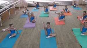 Гимнастика par terre, 1 часть, 1 год обучения. Арабеск Саратов.