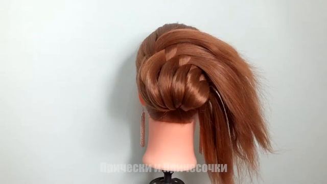 Прическа Легкая с петелькой - Прическа На последний звонок/Выпускной | Hairstyles Tricks and Hacks смотреть онлайн