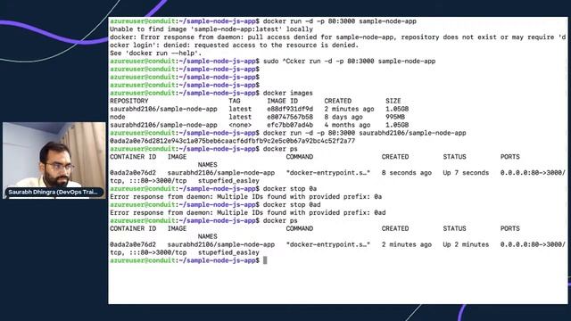 Online Webinar - Building docker images for absolute beginners смотреть онлайн