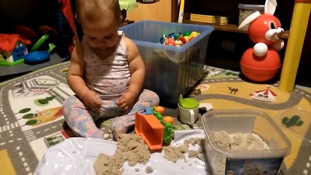 с какого возраста можно играть с кинетическим песком? смотреть онлайн