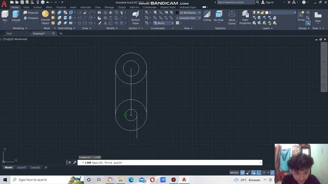 Tugas Autocad latihan 14 3D смотреть онлайн