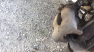 Простой способ замены задних колодок на Opel Astra.mp4