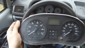 Скрутил пробег или установка приборки от логана + активация БК