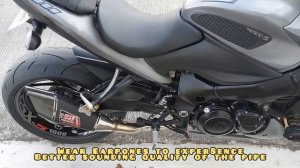 Yoshimura R11 Carbon | Test sound and Flyby for GSX-S1000 #muffler