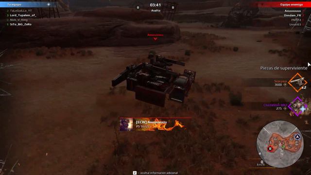 Batalla de clanes | Clanwars [NPMR vs ECW] Crossout PC 2020 | Español смотреть онлайн
