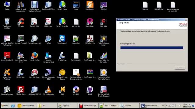Instalar Oracle XE 11g смотреть онлайн