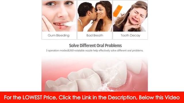 #1 Best Water Flosser Pic Professional Cordless Dental Oral Irrigator смотреть онлайн