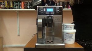 Чистка от накипи кофемашины Philips HD8928  Saeco PicoBaristo