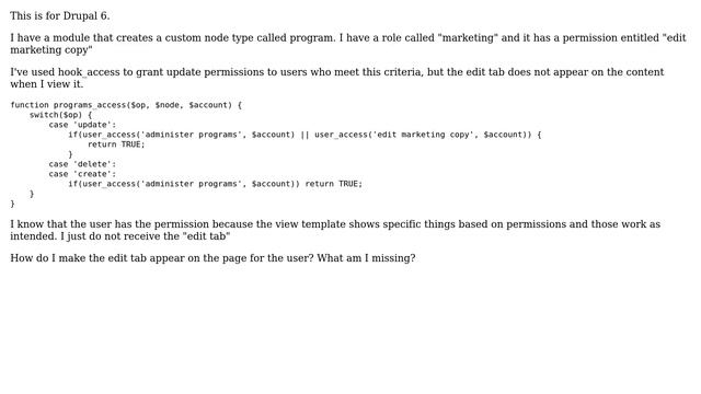Drupal: Allow Role to edit Custom Node Type смотреть онлайн