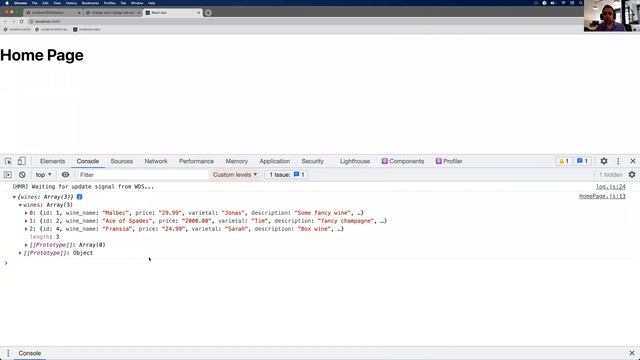 W10D1: React + Django (1 of 1) смотреть онлайн