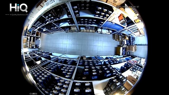 IP видеокамера HiQ 2713, 1,3 mpx, серия Simple, объектив 1,56 мм смотреть онлайн