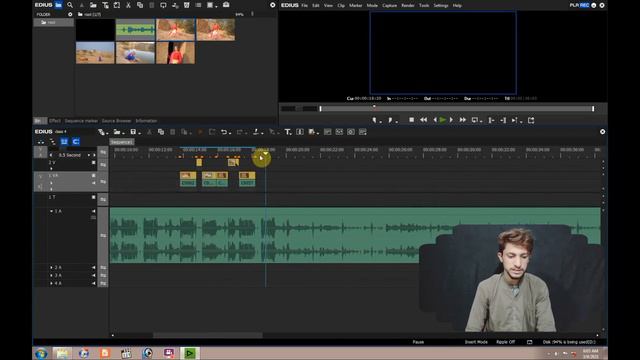 How to Use Ripple Marker and Slow Motion Edius 9.52 | Class 4 | Studio 66 смотреть онлайн