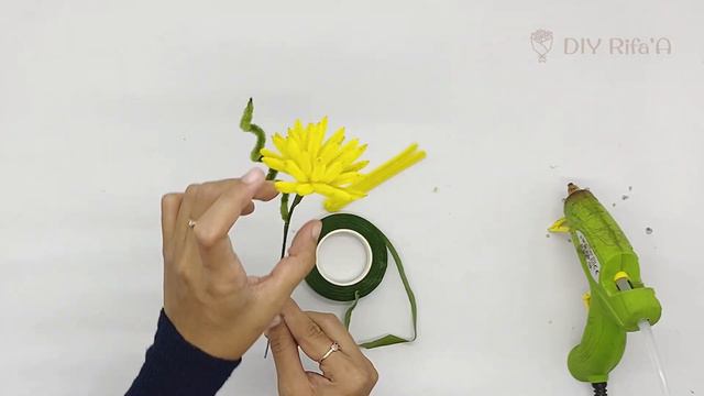 DIY | Cara Membuat Bunga Dari Kawat Bulu Mercy Yang Mudah | Bunga Kawat Bulu Simple