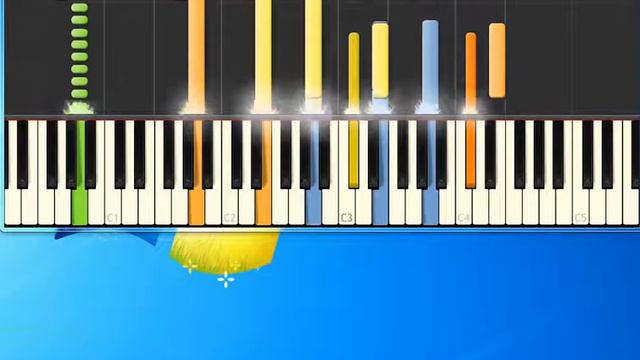 Roxette   The Look [Piano Tutorial By Synthesia]