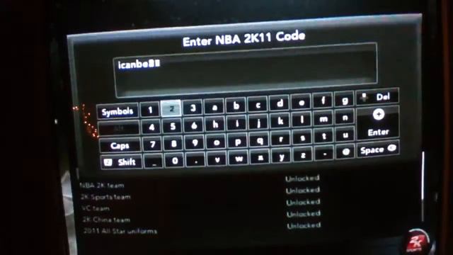 NBA2K11 Wii : Cheat Codes смотреть онлайн