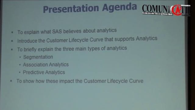 Basics of marketing analytics: historical vs. forward-looking @ SAS Customer Intelligence смотреть онлайн