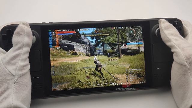 Steam Deck Gameplay - Black Desert Online - Windows 10