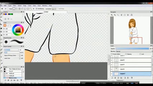 Chara - Undertale Speedpaint смотреть онлайн