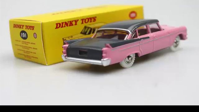 Pink Dinky TOYS 1:43 Dodge Royal Sedan Alloy Car Model