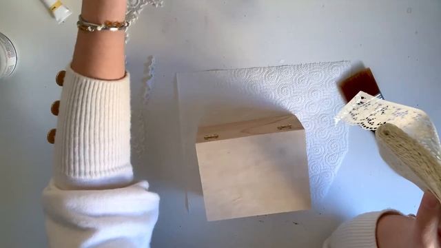 ?#Decoupage Vintage Shabby Box?Decoupage Tutorial?Декупаж шкатулка своими руками?MIXED MEDIA