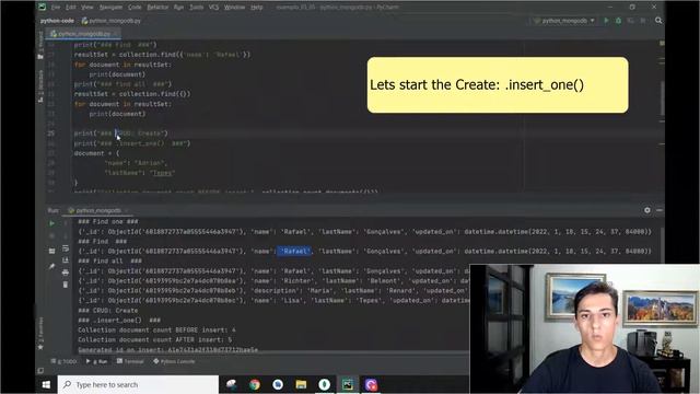 Pymongo: Learn how to integrate mongoDB with Python - Complete CRUD operations tutorial смотреть онлайн