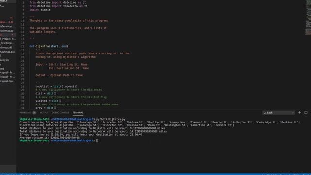 Dijkstra's Algorithm vs A-Star Heuristic Algorithm смотреть онлайн
