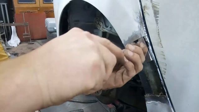 Renault Megane 3 repair and straightening of doors and arches, ремонт и рихтовка дверей и арок смотреть онлайн