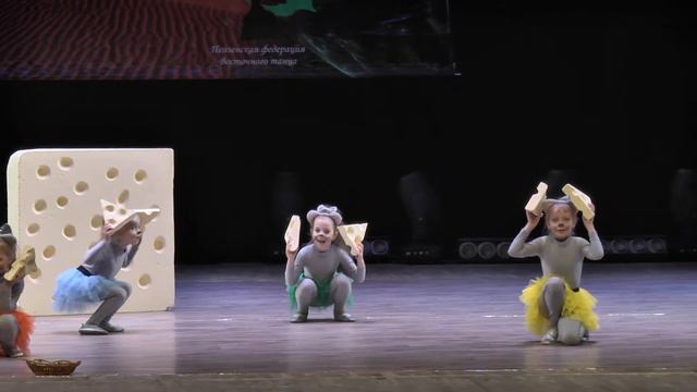 Школа восточного танца "Арабика" - шоу "Мыши" (Хозина Анна) смотреть онлайн