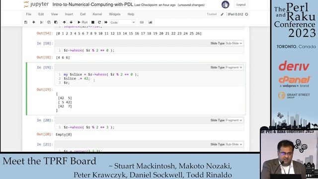 Introduction to Numerical Computing with the Perl Data Language (PDL) - Zaki Mughal - TPRC 2023 смотреть онлайн