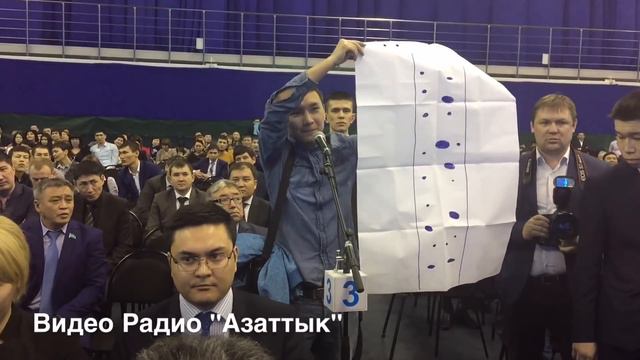 Аким ЗКО обещает гражданскому активисту, что отремонтирует главную дорогу Уральска смотреть онлайн