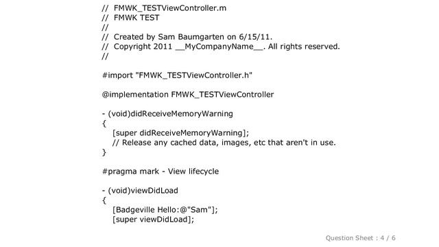 iOS : Error "No known class method for selector 'Hello:'" in custom-made framework смотреть онлайн