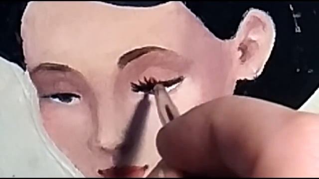 Презентация моей авторской картины Погружение. Процесс создания. смотреть онлайн