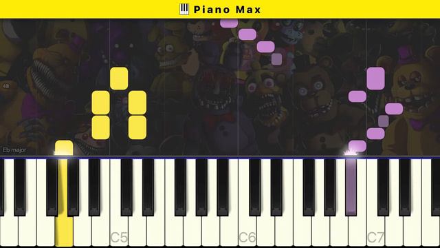 Crumbling Dreams — Five Nights at Freddy’s | FNAF Piano Tutorial смотреть онлайн