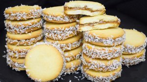 ГОТОВЬТЕ СРАЗУ ПОБОЛЬШЕ! ✧ ВКУСНОЕ ПЕЧЕНЬЕ «АЛЬФАХОРЕС» НЕЖНОЕ, РАССЫПЧАТОЕ