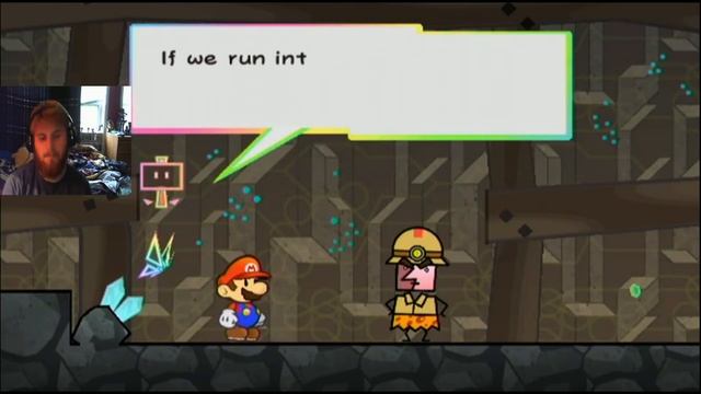 CAVE COASTER RIDE | super paper mario #12 смотреть онлайн