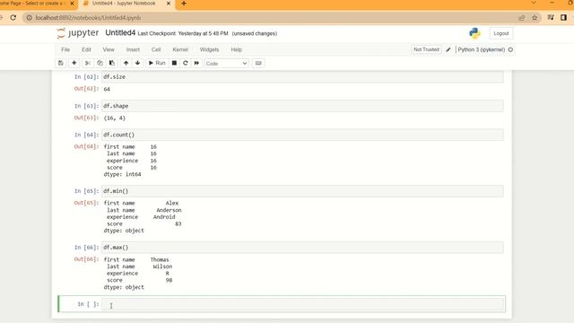 Pandas Summarizing a Data Frame смотреть онлайн