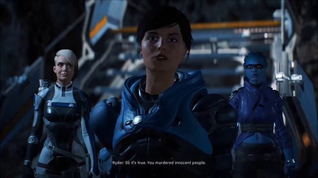 Mass Effect Andromeda A People Divided conclusion (with Reyes flirting) смотреть онлайн