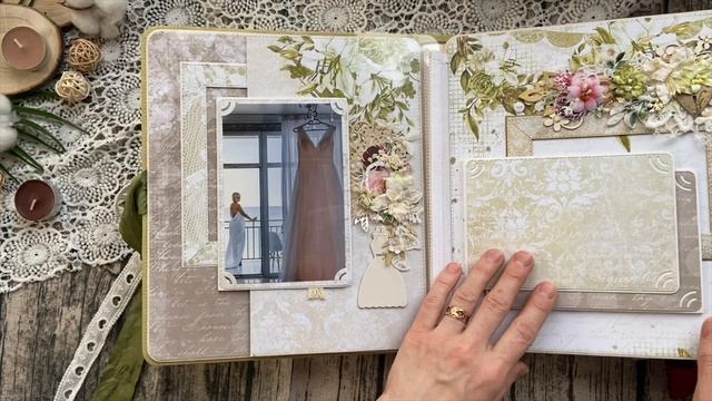 Свадебный альбом для ДЕРЗКИХ фото / скрапбукинг смотреть онлайн