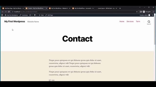 how to add pages to wordpress menu | add pages and menu wordpress website смотреть онлайн