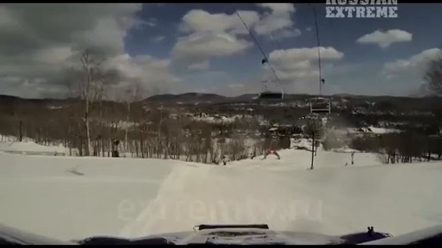 Новая олимпийская дисциплина - гигантский автослалом смотреть онлайн