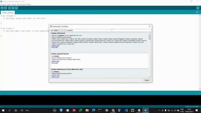Instalação ESP8266 e ESP32 na Arduino IDE смотреть онлайн