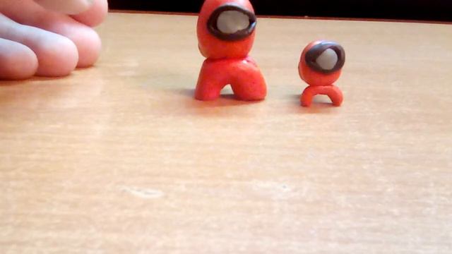 Мои человечки амонг ас из пластилина смотреть онлайн