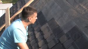 Трехслойная гибкая черепица Shinglas. Монтаж гибкой черепицы ТехноНИКОЛЬ Шинглас Континент Европа.