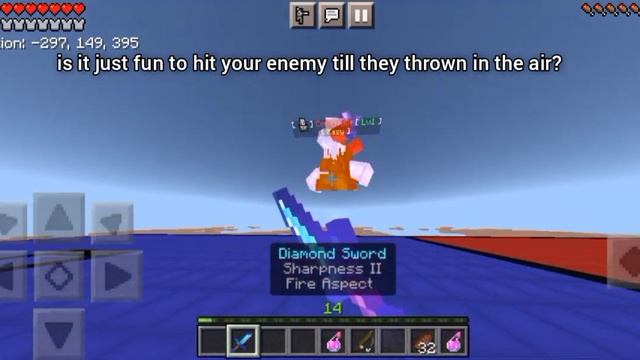 Auto Clickers be like.... (also download my PvP map) | Minecraft PE смотреть онлайн