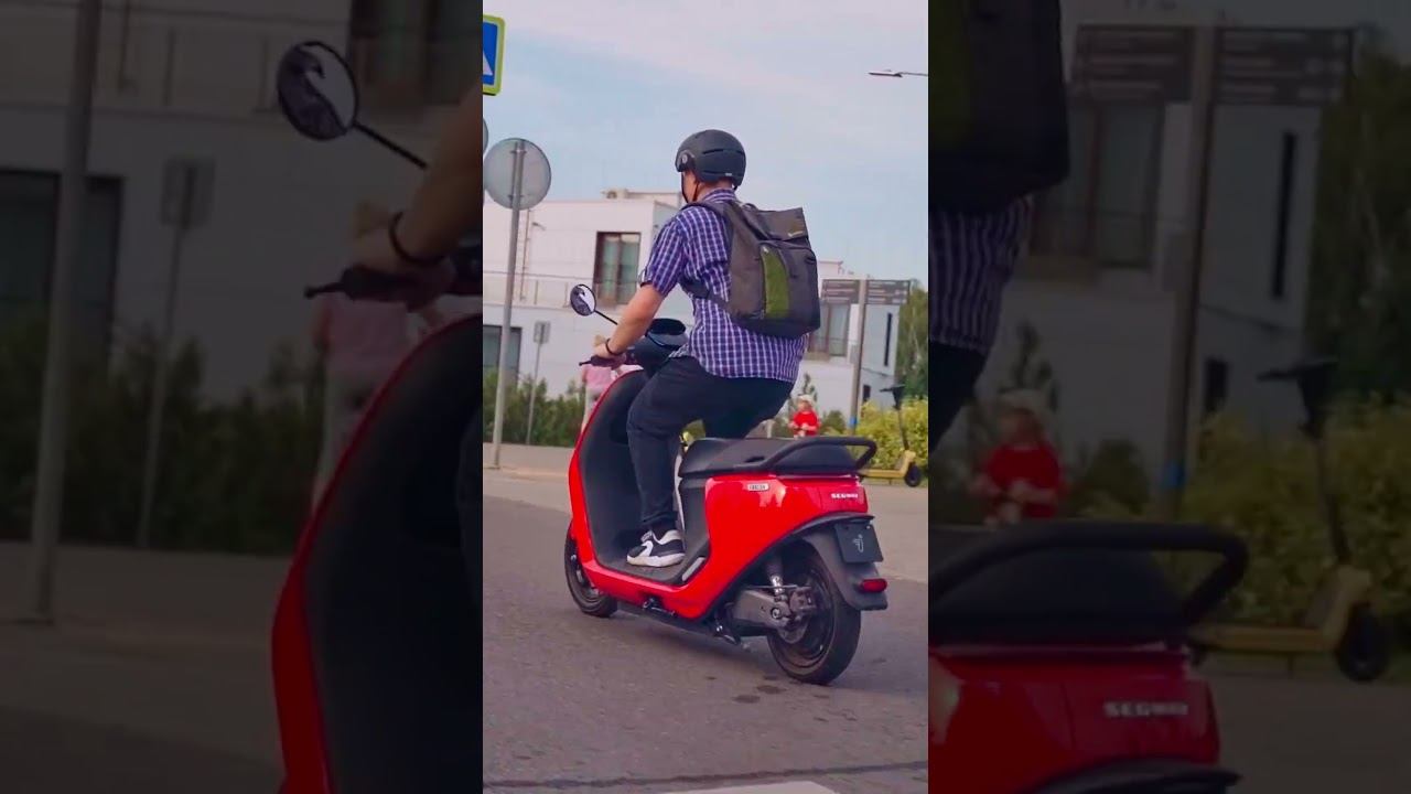 Электроскутер, на что он способен!? смотреть онлайн